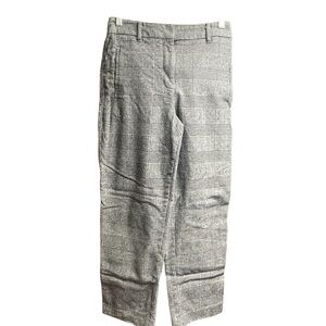 Aritzia Wilfred Jallade Houndstooth Wool Blend Pants Size 4 Plaid